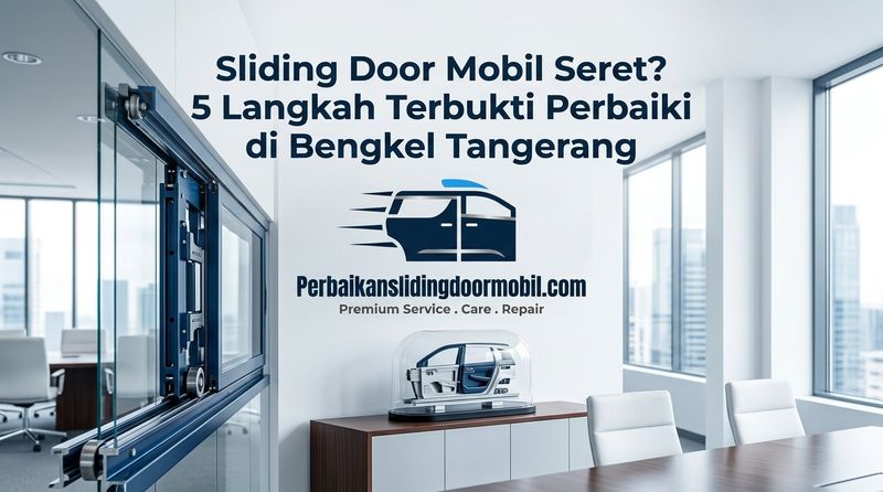 perbaikan sliding door mobil - 1
